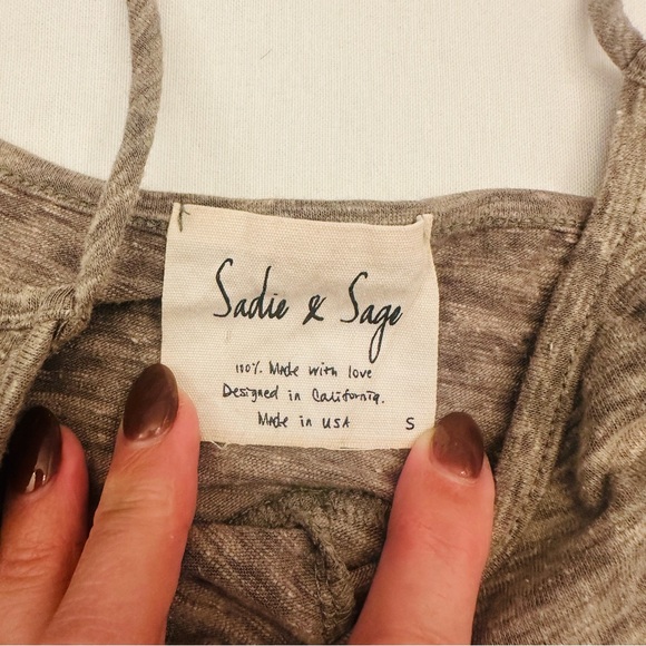 Sadie & Sage Brown Camisole Top - Picture 3 of 4